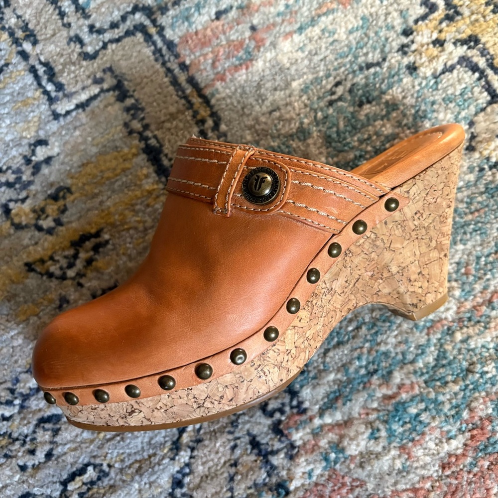 Frye Audra Platform Clog